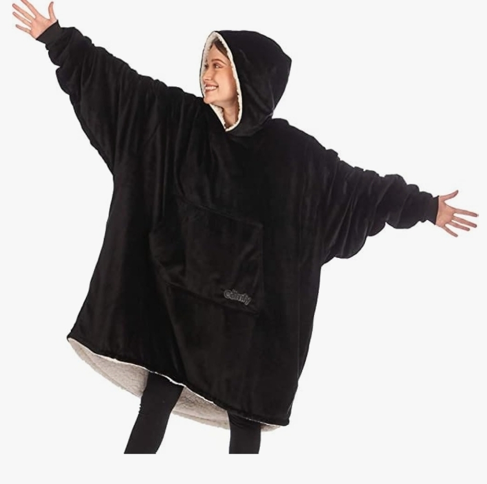 SHARK TANK The Comfy Original One Size Fits All BLACK - No box